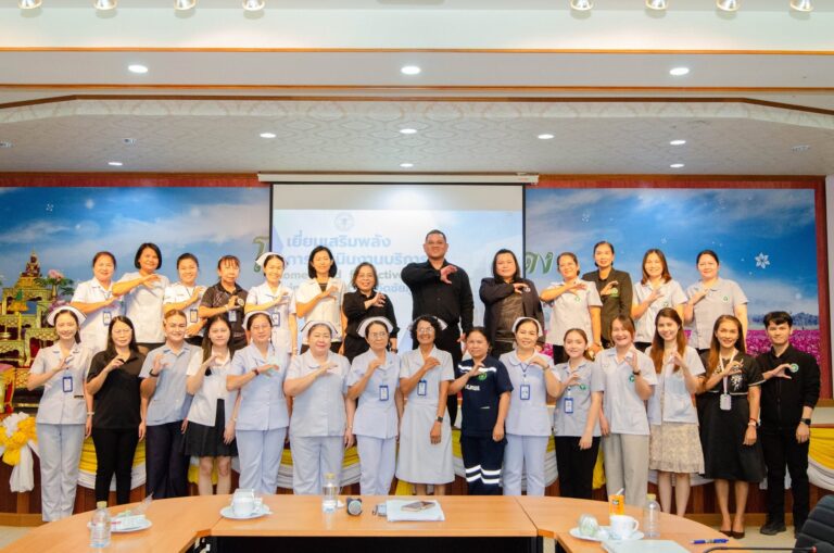 ต้อนรับคณะเยี่ยมเสริมพลังการดำเนินงานบริการ Home Ward for Active Dying Patient